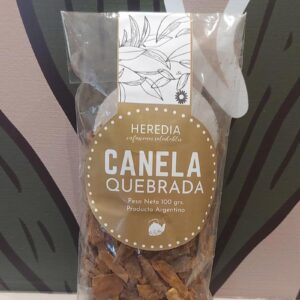 canela quebrada  en escamas 30grs - HEREDIA