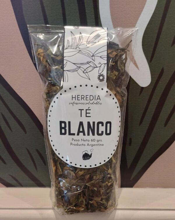Te blanco x 60 grs- Hebras  Heredia