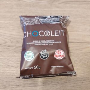 Alfajor negro 50grs sin tacc- chocleit