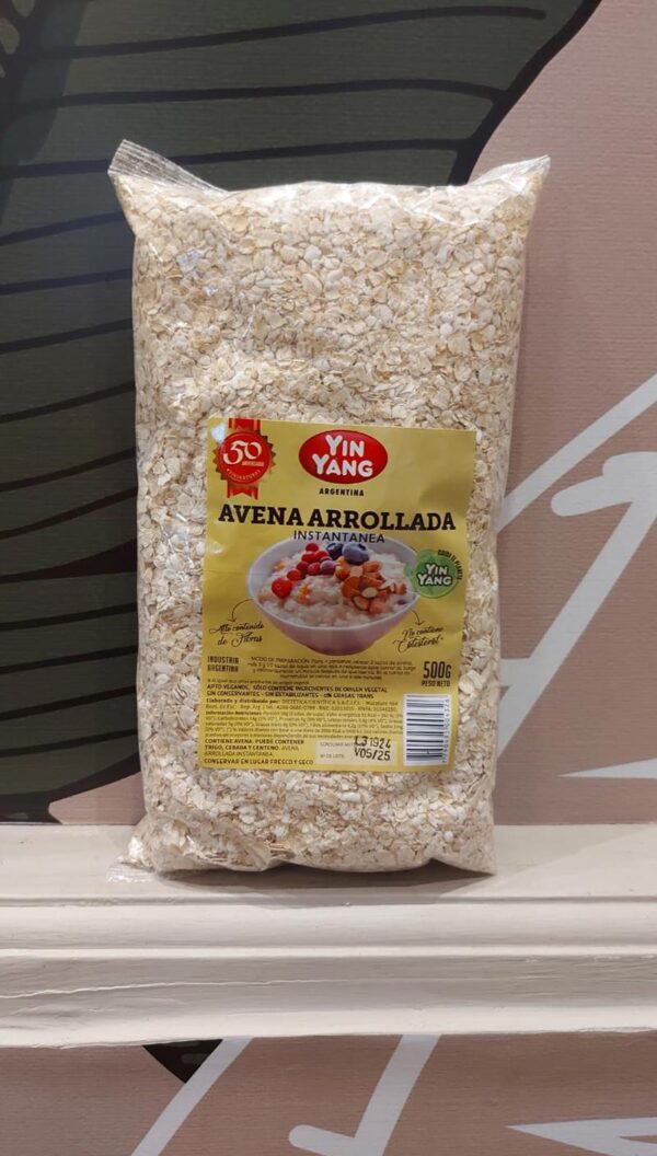 Avena arrollada X  500 grs Yin Yang.