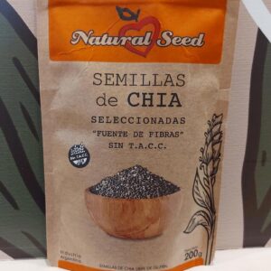 Semillas de chia x 200 Grs. Natural Seed