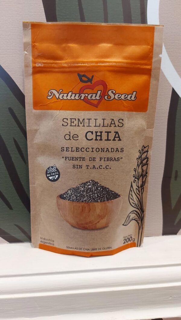 Semillas de chia x 200 Grs. Natural Seed