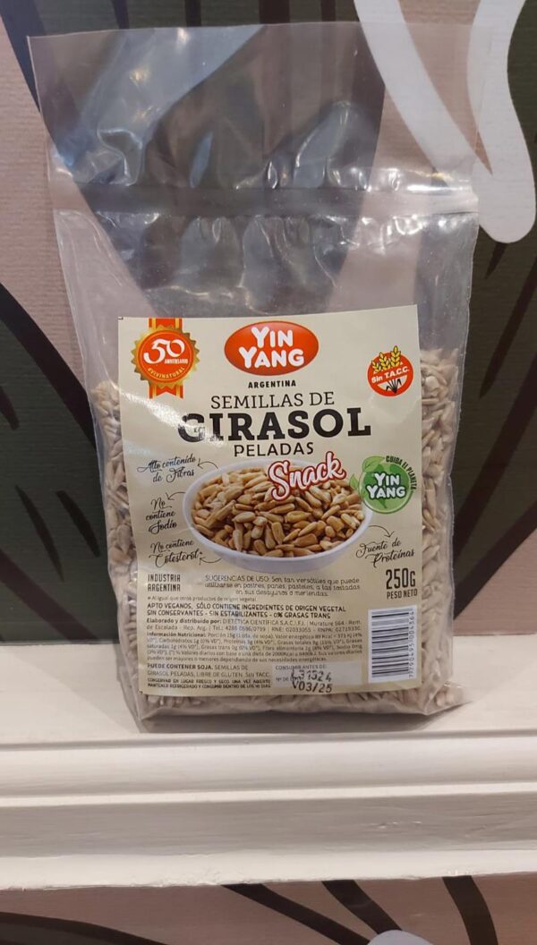 Senillas  de Girasol sIN tACC  250 GRS - YIN YANG