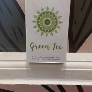 Te Verde x 25 saquitos.
Heredia