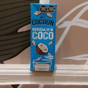 Leche de coco sin azucar Cocon 1LTS