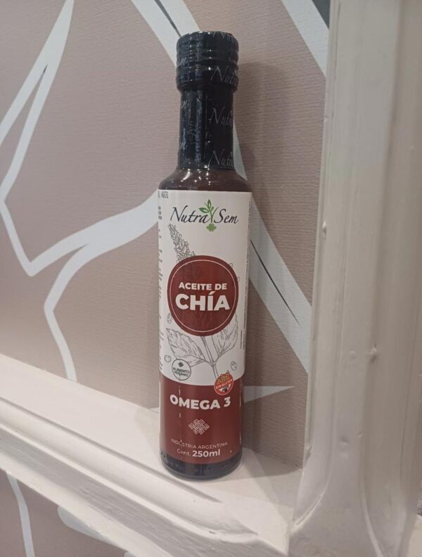 Aceite de chia (prensado en frio) x250 ml