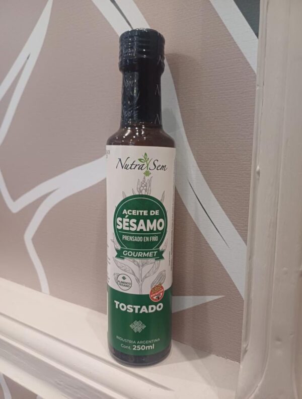 Aceite de sesamo 250g