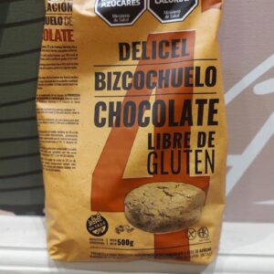 Premezcla bizcochuelo chocolate 500 gr Delicel