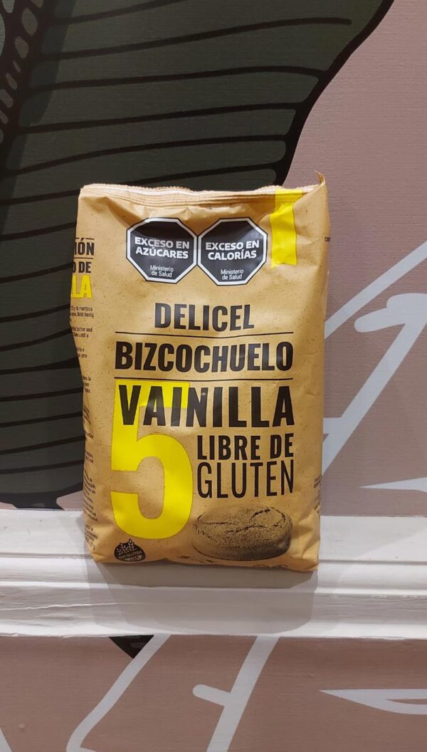 Premezcla bizcochuelo vainilla 500 gr Delicel