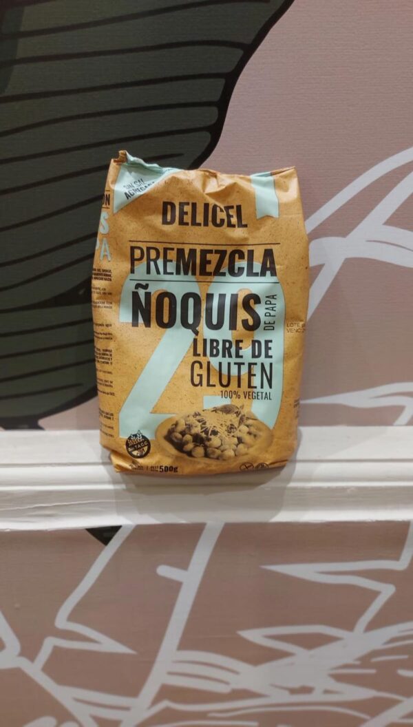 Premezcla ñoquis 500grs - Delicel SIN TACC