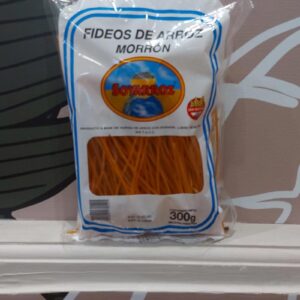 fiedeos de arroz morron 300g- soy arroz