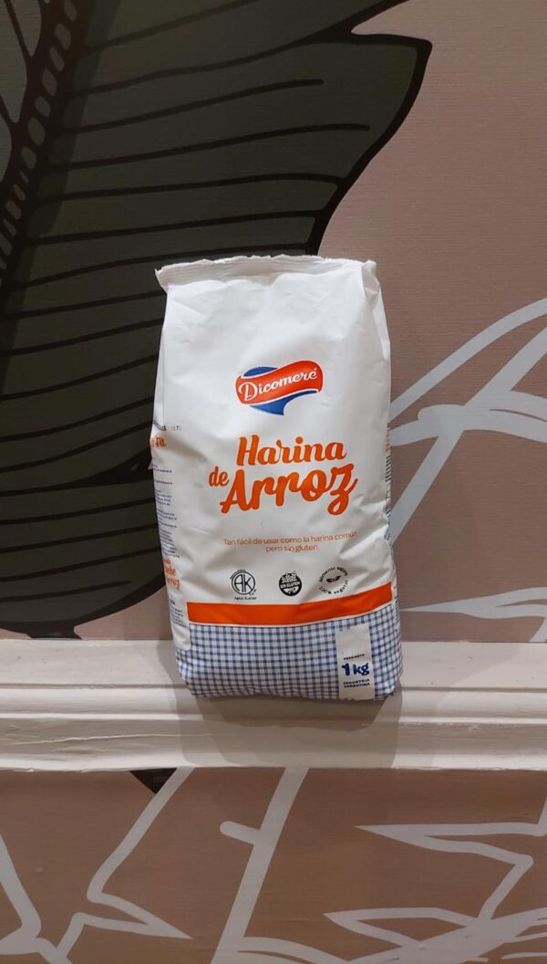 Harina de Arroz sin tacc 
 x 1kg   - Dicomere