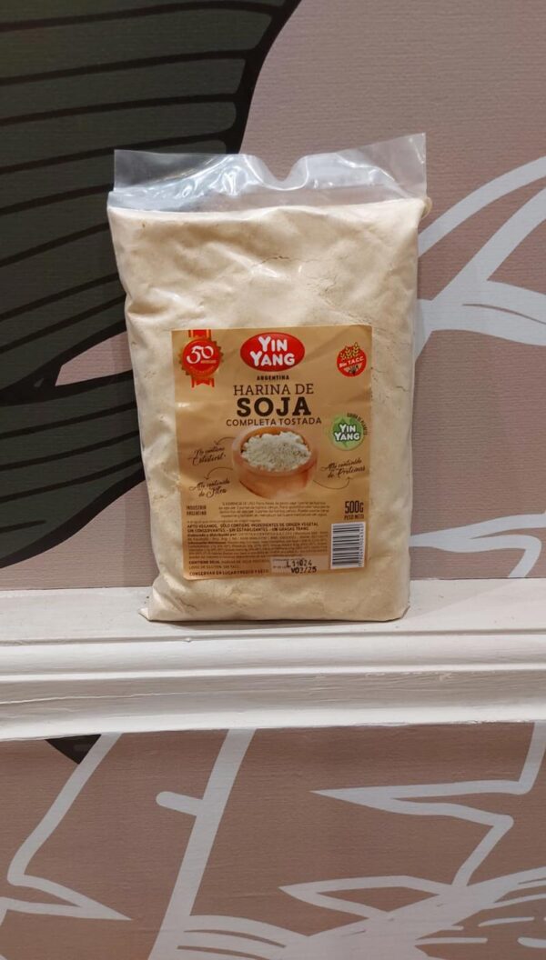 Harina de soja 500g- yin yang