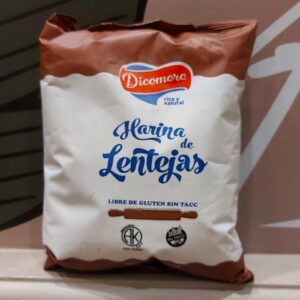 Harina de lentejas sin tacc  x 450g - Dicomere