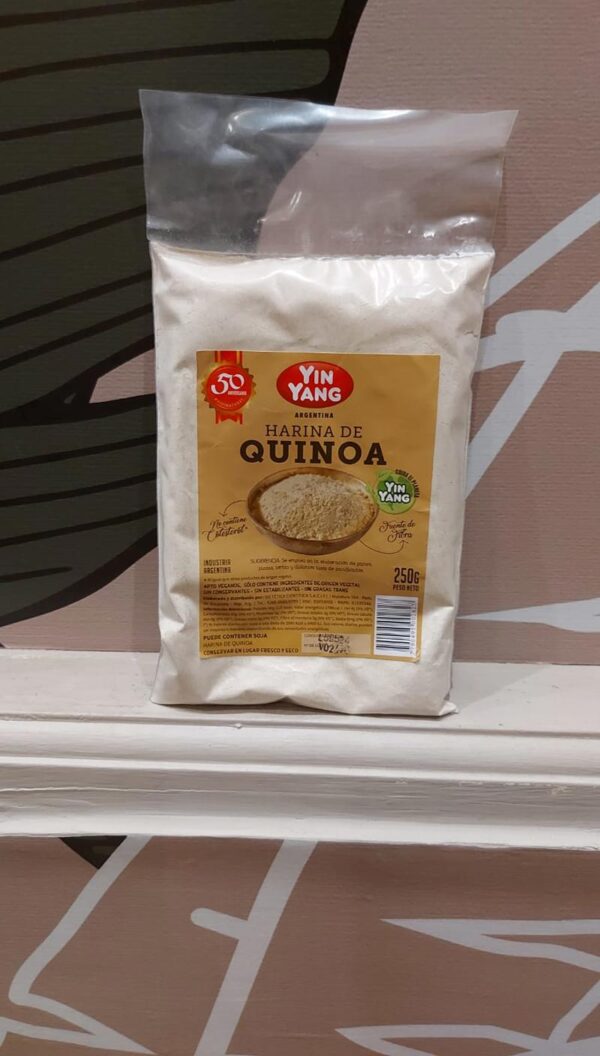 Harina de Quinoa sin tacc  500 Grs- yin yang