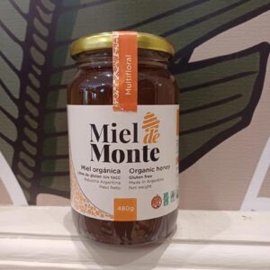 Miel  Monte Multifloral x  500 grs .Orgánica