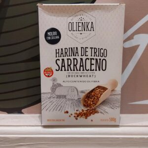 Harina de trigo Sarraceno  SIN TACC CON CASCARA
 X 500grs- Olienka