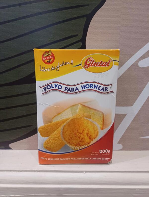 POLVO PARA HORNEAR 200G- GLUTAL sin tacc