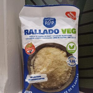 queso rallado   vegano 100 grs
