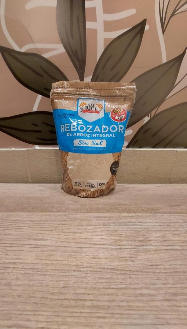 Rebozador de arroz integral sin sal  All Rice sin tacc