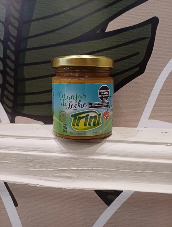 DULCE DE LECHE  C/STEVIA X 200 G TRINI sin tacc