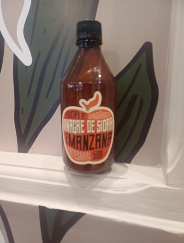 Vinagre de sidra de manzana organicox 500 ml Biore